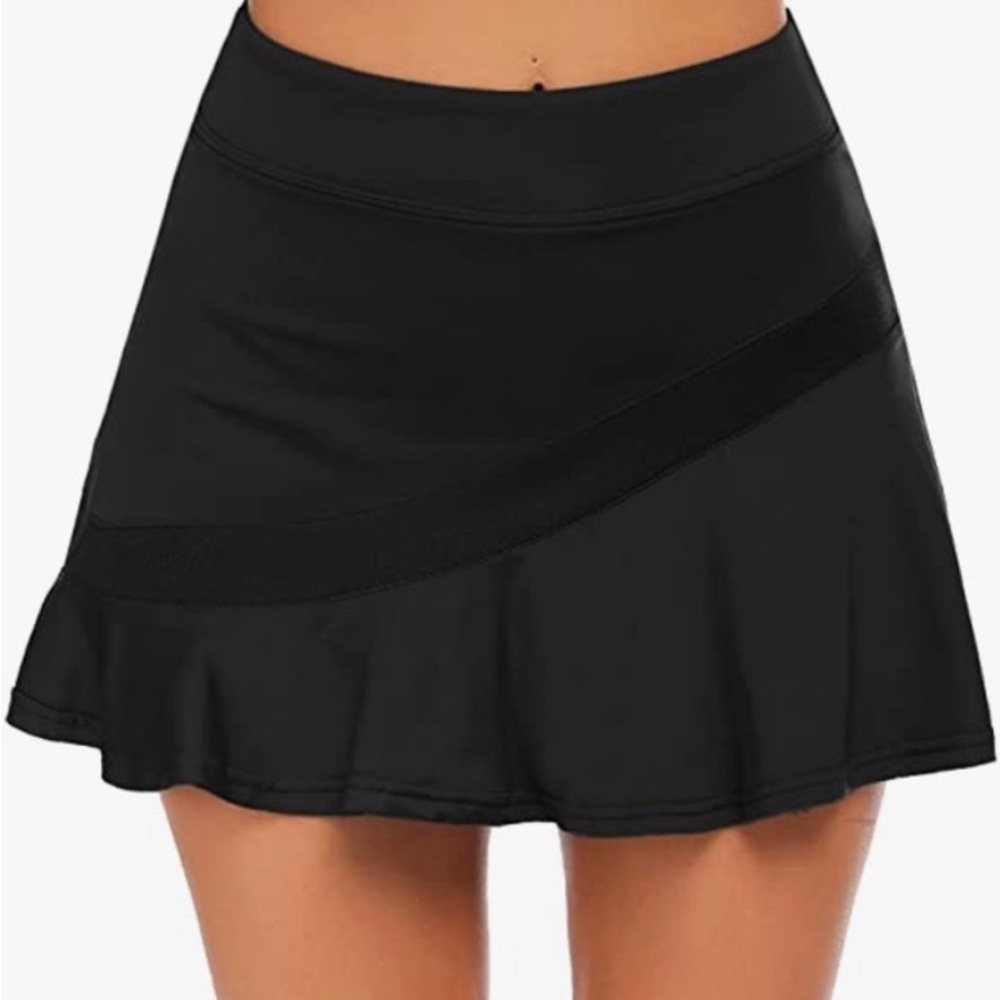 Women's Athletic Golf Skort‎ Womens S. Black